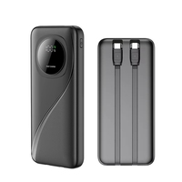 Bank daya & stasiun daya 50000mah, dengan kabel pengisian cepat kustom 40000mah 30000mah 20000mah 10000mah