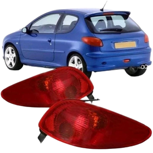 CYH Kits de Carrocería para Automóviles, Piezas de Repuesto, Lámpara de Parachoques Trasero para <span class=keywords><strong>206</strong></span> 2006-2013 Oe 6351K5 - Product Image 1