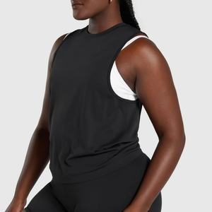 Débardeur personnalisé pour femmes en été, nouveau style sportif et décontracté, coupe ajustée, grande taille, débardeur sans manches pour femmes - Product Image 2