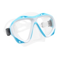 Masque de plongée sous-marine à logo personnalisé lunettes de plongée avec tuba à grande vision équipement de plongée sous-marine masque de plongée sous-marine à faible volume de chasse sous-marine