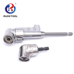 1 pièce 1/4 <span class=keywords><strong>tournevis</strong></span> à tige hexagonale 105 degrés Extension d'angle d'embout magnétique adaptateur de support de <span class=keywords><strong>tournevis</strong></span> - Product Image 3