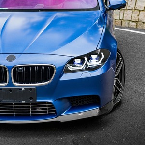 Faro HETOP F10 2010-2017 Bicolore, Lampada Frontale F18 Modificata per Serie 5, Stile Lente Laser, Aggiornamento LED DRL, Stile Ikon per BMW - Product Image 5