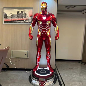 Figura de Acción de Iron Man MK50 del Tamaño Real, Diseño Popular, Figura de Fibra de Vidrio de Iron Man Invencible, Escultura de Tamaño Real - Product Image 4