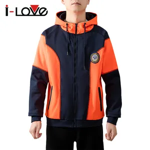 Prix usine personnalisé Sport Hoodies Randonnée Vélo Pêche Escalade Camping Fluorescence Réfléchissant Zipper Hoodies Manteau