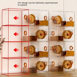 Gabbia di Lusso in Plastica per Criceti con Design Ventilato Rimovibile, Forma Rettangolare, Ampio Spazio e Nido per Uso Interno in Tutte le Stagioni - Product Image 6