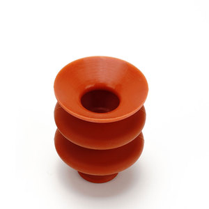 <span class=keywords><strong>S</strong></span> TAR Tipo de fuelle Ventosa de silicona Ventosa de vacío Ventosa de color rojo Adecuado para piezas angulares - Product Image 6