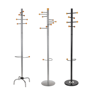 Perchero <span class=keywords><strong>de</strong></span> pie metálico personalizado con múltiples colgadores para dormitorio - Product Image 5