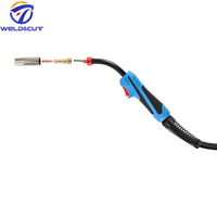 Pistola de Soldadura Mig Mag BZL A355 LW 350A, Antorcha de Soldadura Refrigerada por Aire Co2, Conector Europeo A-355, Cable de Cobre, Venta al por Mayor de Fábrica