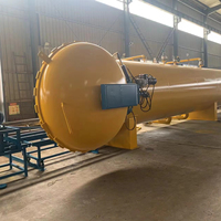 Autoclave commercial d'imprégnation du bois pour la préservation du bois de pin, du bois de caoutchouc, des poteaux d'eucalyptus et du bois industriel