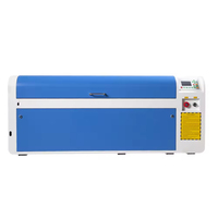 Machine de découpe laser 1040 1060 avec tubes laser 50W 60W 80W 100W, système de contrôle Cypcut, rail de guidage Hiwin pour métal et non-métal