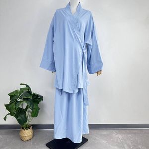 Ensemble deux pièces pour femmes musulmanes pour l'Aïd, Kaftan islamique, hauts à lacets, jupes, ensembles marocains, Abaya, Turquie, tenues modestes pour le <span class=keywords><strong>Ramadan</strong></span> - Product Image 6