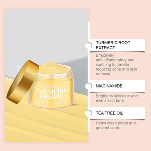<span class=keywords><strong>Crema</strong></span> Facial Humectante y Reparadora con Fórmula Suave, Iluminadora, con Vitamina E y Cúrcuma, para el Acné, 50 ml - Product Image 4