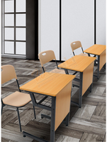 Meubles scolaires, bureau et chaise en bois pour étudiants, chaise d'étude pour étudiants aux Philippines avec table