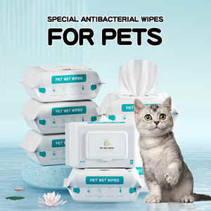 Marca personalizada <span class=keywords><strong>Pet</strong></span> Cleaning <span class=keywords><strong>Wipes</strong></span> <span class=keywords><strong>Wet</strong></span> <span class=keywords><strong>Wipes</strong></span> Limpeza diária para gatos e cães <span class=keywords><strong>Pet</strong></span> <span class=keywords><strong>Wipes</strong></span> para patas Body Butt - Product Image 2