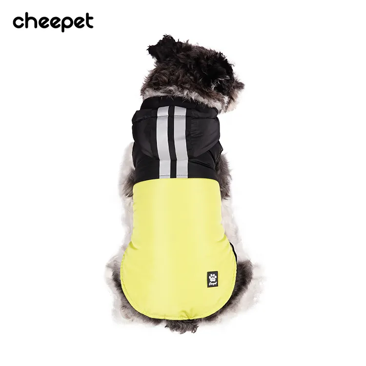 Özel pet giyim pet yansıtıcı ceket köpek kış yelek giysi köpek hoodie