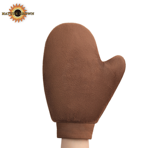 Tùy chỉnh kích thước màu nhung tái sử dụng streak-miễn phí giả tan ngón tay cái găng tay cơ thể Tanner Applicator sunless găng tay tự thuộc da MITT - Product Image 1