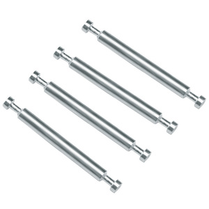 Connecteur trois-en-un en acier au carbone chromé, quincaillerie de meubles durable pour support d'étagère de placard et armoire - Product Image 2
