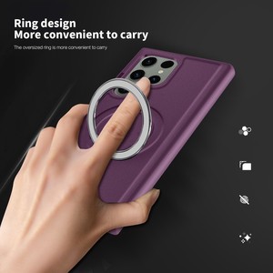Nuevo diseño magnetico Fone funda para Samsung Galaxy S23 S24 Ultra PC resistente a los arañazos funda de teléfono para Samsung <span class=keywords><strong>S22</strong></span> S21 <span class=keywords><strong>plus</strong></span> - Product Image 5
