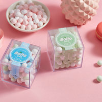Bonbons à la Menthe en Gros Multi-Saveurs en Forme de Boule Rafraîchissant l'Haleine au Parfum Floral, Sans Sucre