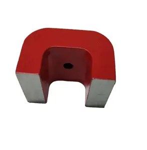 Индивидуальный U-образный магнит в форме подковы Alnico с держателем, оптовая продажа