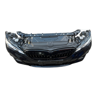 Cocok untuk BMW-3 Series 320i 325i 330i Lampu Depan LED Kelas Atas Suku Cadang Mobil Kit Bumper Depan dengan Grille dan Lampu Depan
