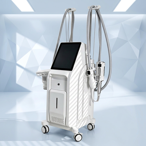 Machine de remodelage corporel par rouleaux sous vide non invasive, verticale, 4 en 1, avec rouleau à billes rotatif interne, pour drainage lymphatique - Product Image 1