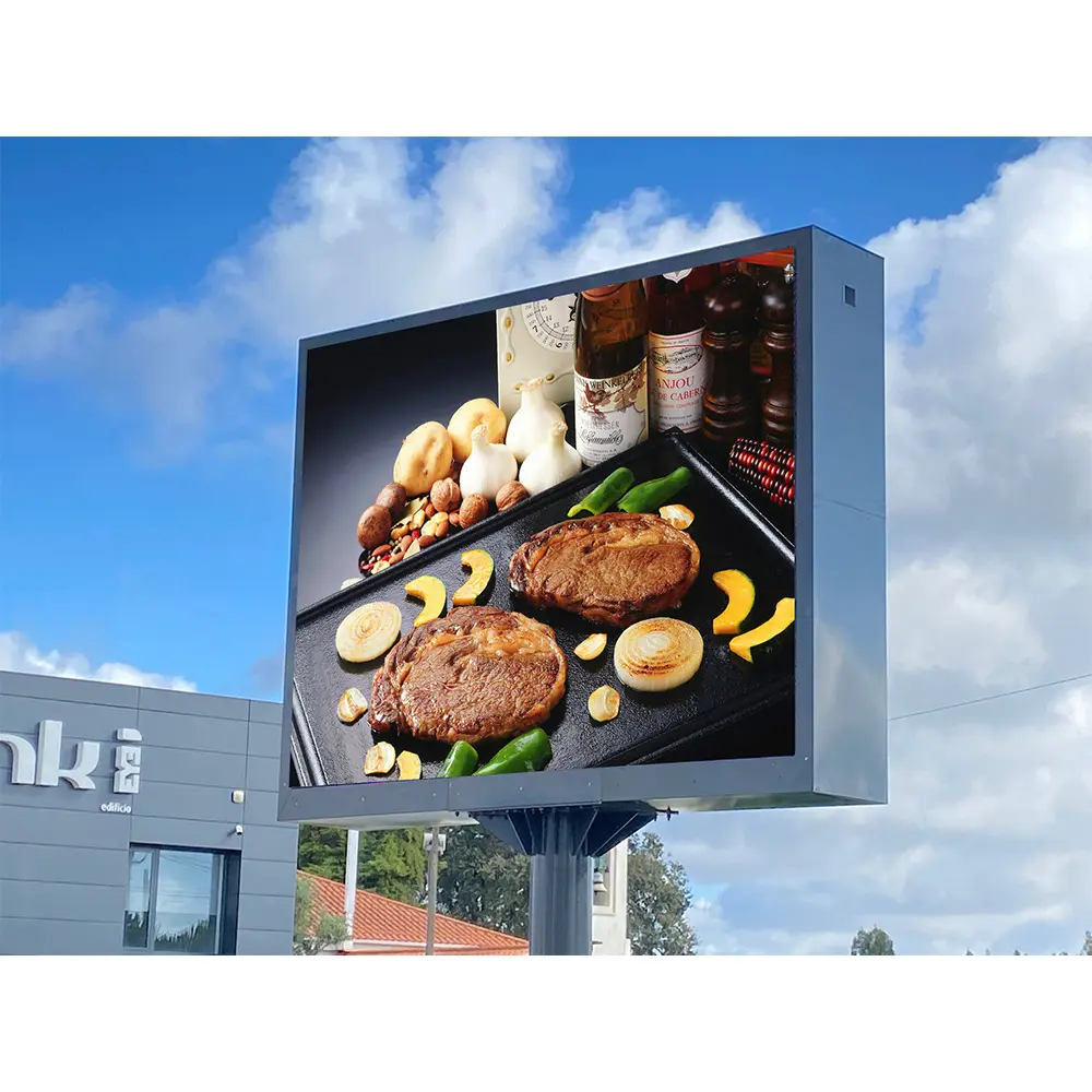 P5 P10 10 Pixel Pitch Rgb Outdoor Advertising Led Display Panel Super Bright 10000 Nits 4Mx3M 5Mx3M Led Billboard Screen