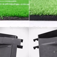 2.5/3M Golf Putter Trainer Vert Tapis Putter Tapis Pratique Ensemble Mini Golf Putting Green avec Fairway Golf Trainer Vert