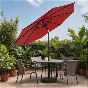 Parapluie de luxe droit à bras déporté, pliable, grand format, promotionnel, pour pique-nique, marché, pêche, soleil, terrasse et plage, vente en gros - Product Image 3