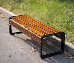 Muebles de exterior, Banco personalizado para exteriores, sillón de parque, Banco Popular moderno Dew - Product Image 3