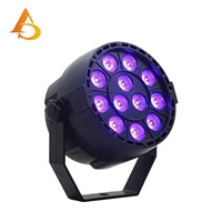 Éclairage de scène 12x3w Led Par Can Light UV Purple Dmx Led Par Light pour discothèque