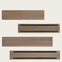 Support d'écran réglable en bois avec rangement, rehausseur de bureau pour ordinateur avec étagères, usage commercial, emballage personnalisé