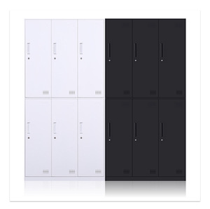 Nhân viên thép 6 cửa phòng ngủ tủ quần áo lưu trữ quần áo Sáu ngăn hộp kim loại <span class=keywords><strong>Locker</strong></span> - Product Image 6