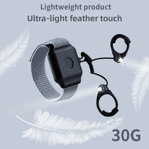 Hands Free Flashlights Finger Flashlight Portable Lighting Wrist <b>Charging</b> Strong <b>Lamp</b> Local Lighting Outdoor Night Fishing Light - Product Image 3