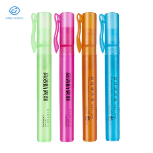Bolígrafo de plástico colorido de 10ml, botella pulverizadora, limpiador de anteojos, líquido de limpieza de vidrio portátil, Limpiador de lentes - Product Image 1