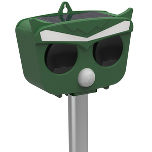 Repelente Ultrasónico de Animales con Energía Solar para Exteriores, Alarma con Luz Estroboscópica Activada por Infrarrojos, Sonido para Disuadir Gatos y Perros - Product Image 5