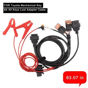 <span class=keywords><strong>KEYDIY</strong></span> Toyota 8A (BA) 4A Todo-Perdido Todas las llaves perdidas Cable adaptador - Product Image 2