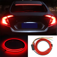 Nouvelles bandes LED étanches de 100 cm pour feux stop montés hautement, feux d'avertissement et clignotants, élégante lampe de freinage supplémentaire pour voiture