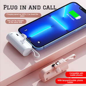 Cadeau de Noël, mini <span class=keywords><strong>batterie</strong></span> <span class=keywords><strong>externe</strong></span> capsule 5000mAh, chargeur portable, <span class=keywords><strong>batterie</strong></span> <span class=keywords><strong>externe</strong></span> <span class=keywords><strong>pour</strong></span> iPhone 14, <span class=keywords><strong>pour</strong></span> Samsung S22, <span class=keywords><strong>Huawei</strong></span> Powerbank - Product Image 2