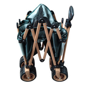 निर्माता कस्टम पोर्टेबल FW1831 उद्यान तह आउटडोर समुद्र तट गाड़ी ले जाने मिनी छोटे पुल डेरा डाले हुए पिकनिक के लिए वैगन - Product Image 4