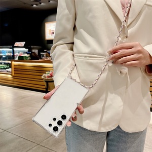 Coque transparente antichoc intégrée en TPU pour <span class=keywords><strong>Samsung</strong></span> S26 Ultra, compatible S24 S25 A15 A56, avec passant de ceinture - Product Image 4