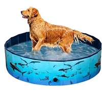 Mart Outdoor PVC Kinder-Spa-Pool Faltbar Tragbar Rund 80cm 120cm 160cm