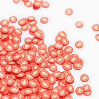 500G Diy Nail Art Polymeerklei Hagelslag Mix Kleur Happy Face Cloud Tomatenfruit Plakjes Handgemaakte Accessoires Voor Liefdesthema
