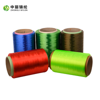 Fil de soie coloré en nylon 6 ténacité RW/DDB 467Dtex/72F de qualité AA écologique
