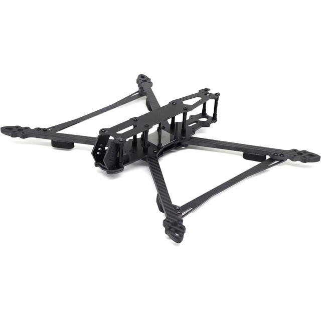 Factory Direct 10 Inch Carbon Fiber Frame FPV Drones Long Range Foldable Rack Cheap Price Agricultural Use Model V2 DIY FXB