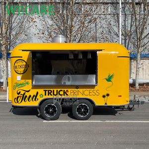 WECAREストリートモバイルレストランピザバーガーホットドッグベーカリーバーベキューフードトラックコーヒーバーフードトレーラー完全装備の米国規格 - Product Image 3