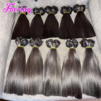 Paquetes de Cabello Humano Grado 12A, Doble Trama, 100% Cabello Virgen Brasileño Sin Procesar, Venta al Por Mayor, Cabello Virgen Crudo con Cutícula Alineada