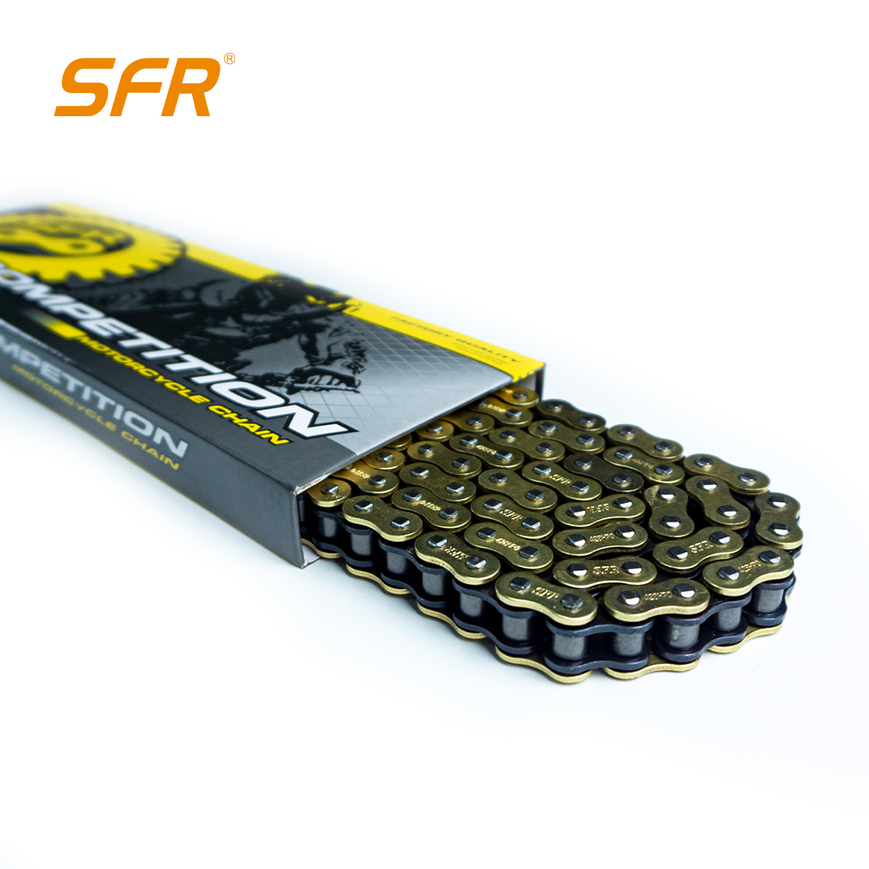 まあち SFR 428 HPO Motorcycle Chain - Durable & Reliable Performance