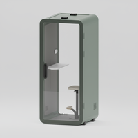 UNIBOOTH Mobilier de bureau moderne, mobilier d'hôtel, mobilier de salle à manger, mobilier de salon, profilé en aluminium de précision, insonorisé, durable et mobile