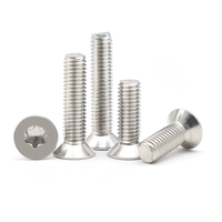 Vis de fixation Torx T15 à tête fraisée hexalobulaire M2 ISO 14581 A2-70 en acier inoxydable, prix de gros